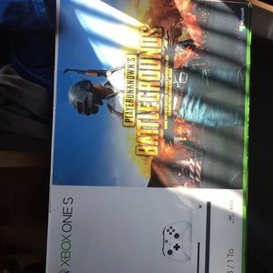 White Xbox S used ONCE. Item is BRAND NEW
